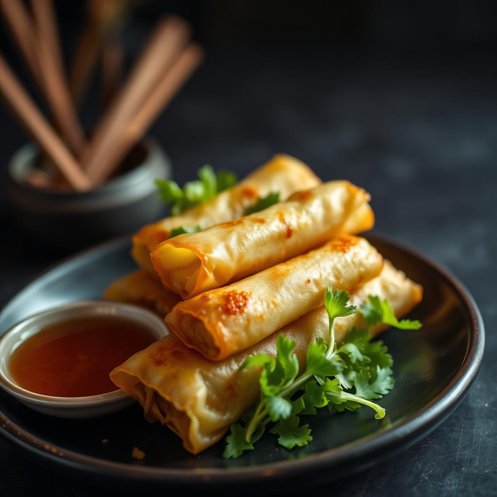 Fried Egg Rolls