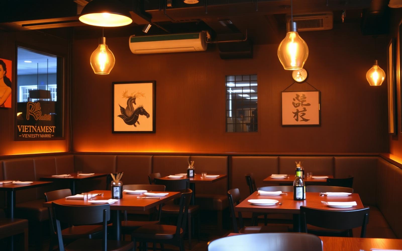 Phở Lê Vy interior